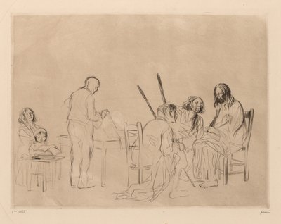Avant le Souper à Emmaüs - Jean Louis Forain