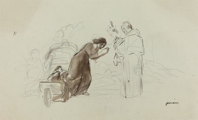 Bénédiction à Lourdes, c. 1912 - Jean Louis Forain
