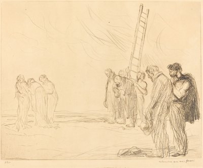 Calvaire (deuxième planche) - Jean Louis Forain