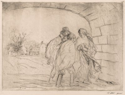 Rencontre sous la voûte - Jean Louis Forain
