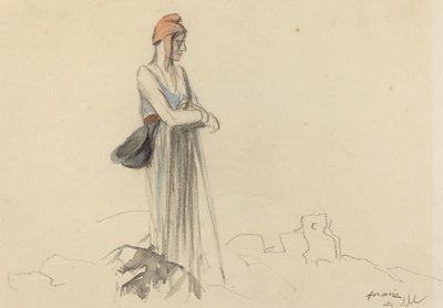 La France attend, vers 1914-1919 - Jean Louis Forain