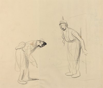 Cacher les "louis" [verso] - Jean Louis Forain