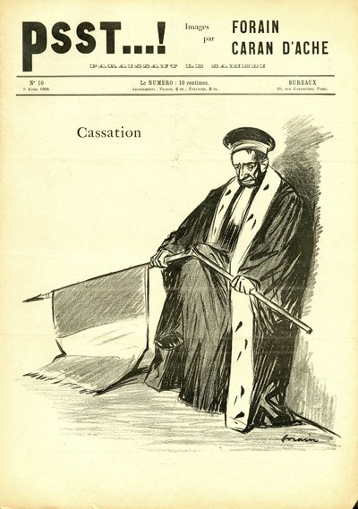 Illustration de Jean-Louis Forain dans Psst...! - Jean Louis Forain