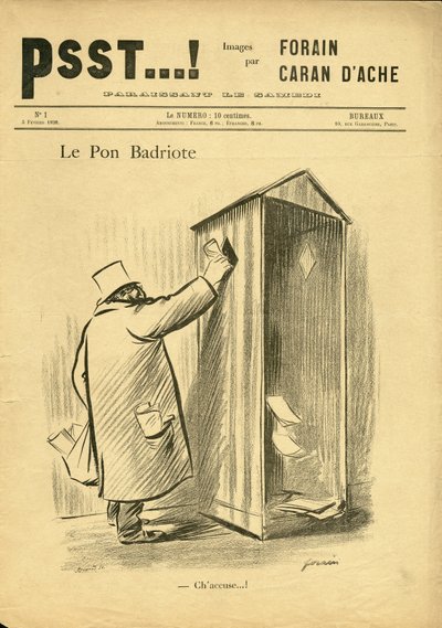 Illustration de Jean-Louis Forain (1852-1931) dans Psst...! - Jean Louis Forain