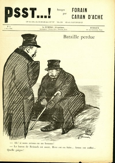 Illustration de Jean-Louis Forain (1852-1931) dans Psst...! - Jean Louis Forain