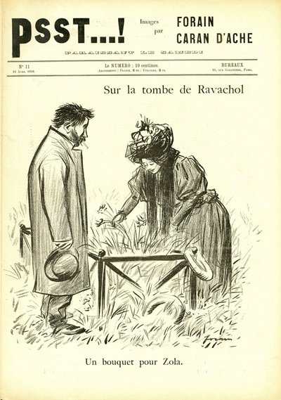 Illustration par Jean-Louis Forain (1852-1931) dans Psst...! - Jean Louis Forain