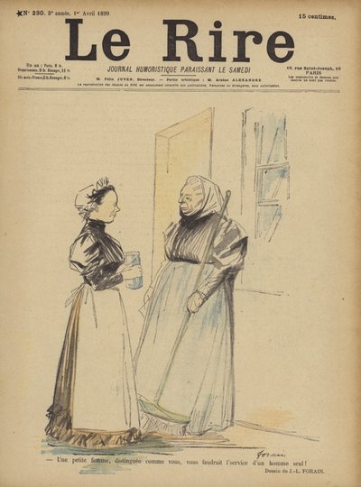 Illustration pour Le Rire - Jean Louis Forain