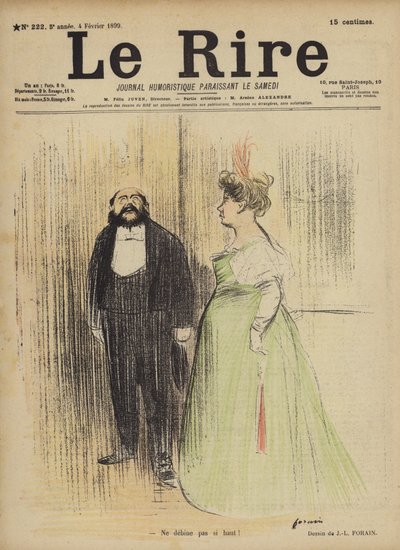 Illustration pour Le Rire - Jean Louis Forain