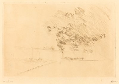 Dans le parc de Versailles (première planche) - Jean Louis Forain