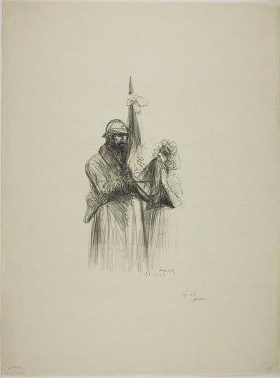 Embrasser le drapeau - Jean Louis Forain
