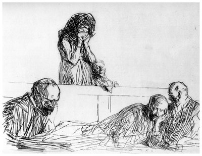 La Fille-mère, vers 1870-1930, 1924 - Jean Louis Forain