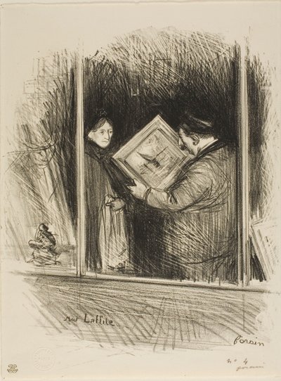 Rue Laffitte - Jean Louis Forain