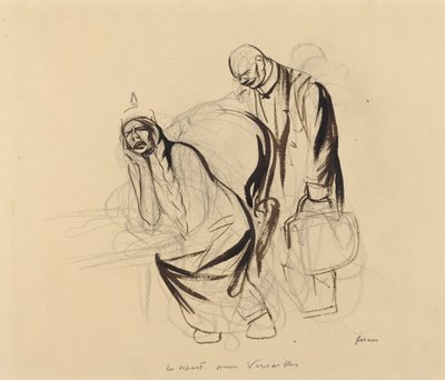 Le départ pour Versailles - Jean Louis Forain
