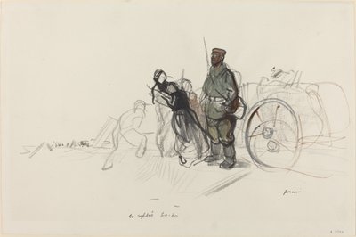 Le replis boche - Jean Louis Forain