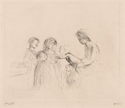Madone et enfants - Jean Louis Forain