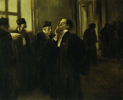 Scène de couloir au palais, c.1905 - Jean Louis Forain