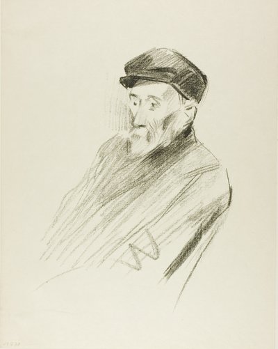 Portrait de Renoir, troisième planche - Jean Louis Forain