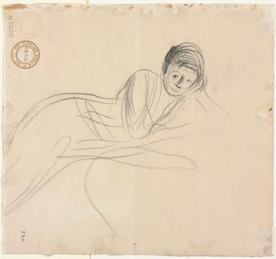 Femme allongée verso, 1915 - Jean Louis Forain
