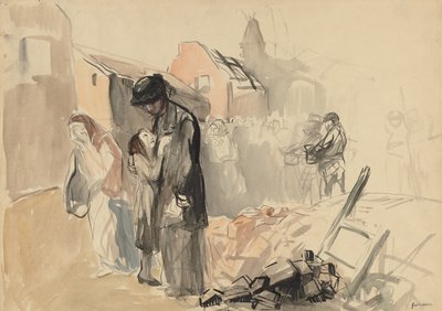 Territoire reconquis recto, vers 1919 - Jean Louis Forain