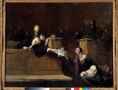 Scène de tribunal - Jean Louis Forain