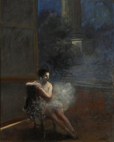 Danseuse assise, 19e-20e siècle - Jean Louis Forain