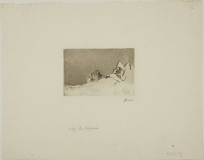 La fille morte - Jean Louis Forain