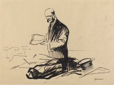 Le Chapeau du Maréchal Foch - Jean Louis Forain
