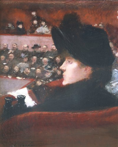 La Loge, c.1880 - Jean Louis Forain