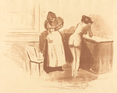 Le massage avec gant de crin - Jean Louis Forain