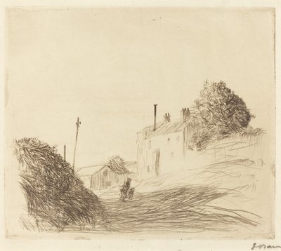 La route de Rocquencourt - Jean Louis Forain