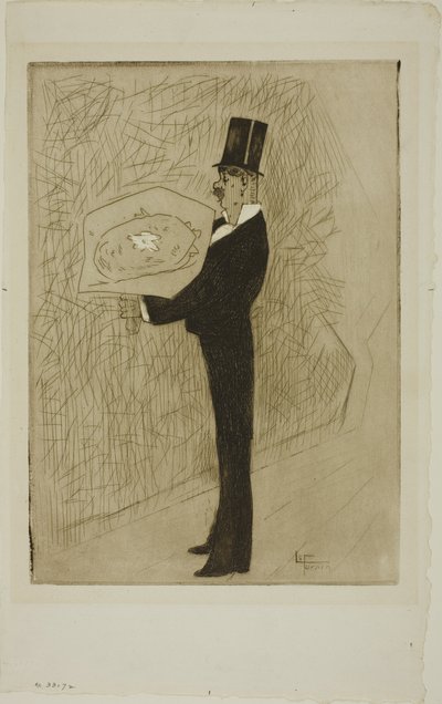 Le Dandy avec un Bouquet - Jean Louis Forain