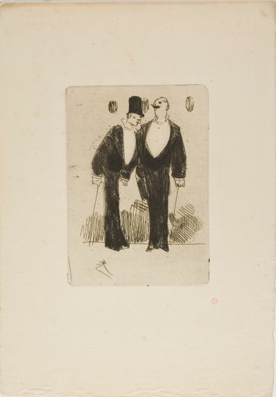 Les deux dandys - Jean Louis Forain