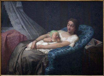 La jeune mère - Jean Louis Hamon