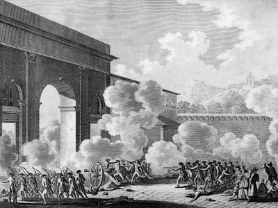 Révolution française : Affaire de Nancy le 31 août 1790 (mutinerie de la garnison de la ville de Nancy) - Jean Louis II (after) Prieur