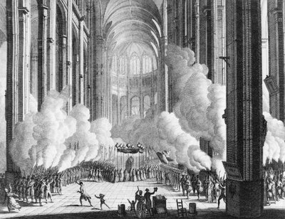 Révolution française : Obsèques d