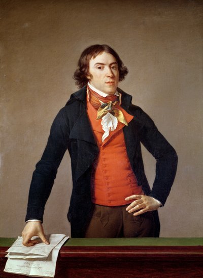 Bertrand Barère de Vieuzac (1755-1841) avec le jugement de Louis XVI (1754-93) 4 janvier 1793 - Jean Louis Laneuville