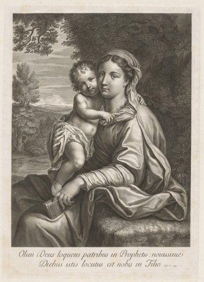 Madone et Enfant - Jean Louis Roullet