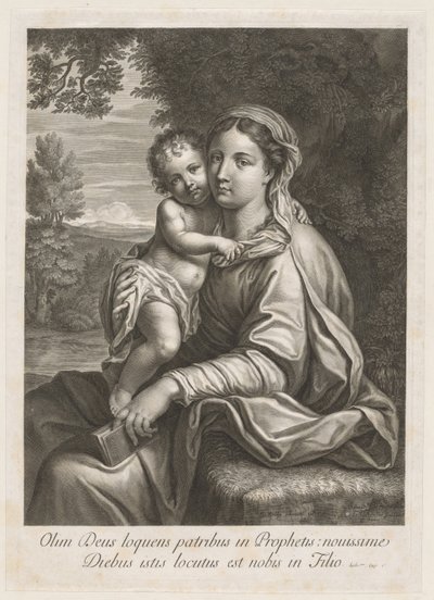 Madone et Enfant - Jean Louis Roullet