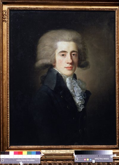 Portrait du vice chancelier russe Nikita Panin - Jean Louis Voille