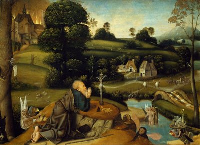 La tentation de Saint Antoine - Jean Mandyn