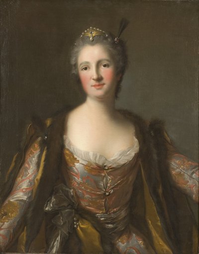 Elisabeth Catherine de Besenval, marquise de Broglie, en sultane - Jean Marc Nattier