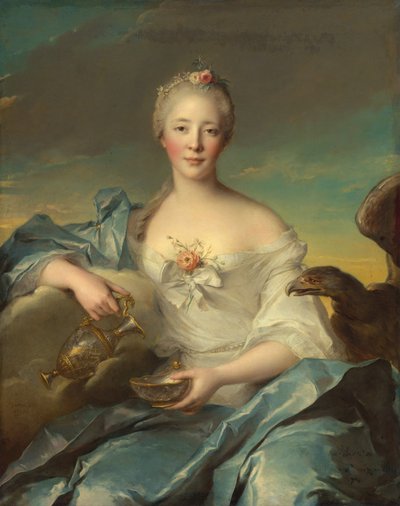 Madame Le Fèvre de Caumartin en Hébé, 1753 - Jean Marc Nattier
