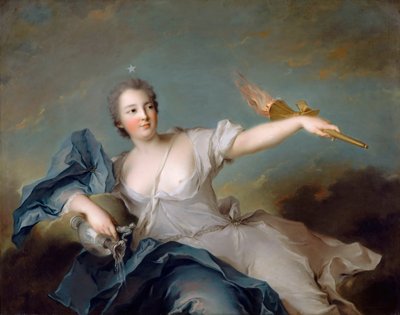 Marie-Anne de Nesle, marquise de La Tournelle, duchesse de Châteauroux 1717-1744 - Jean Marc Nattier