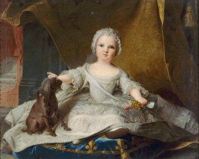 Marie Zéphirine de France - Jean Marc Nattier