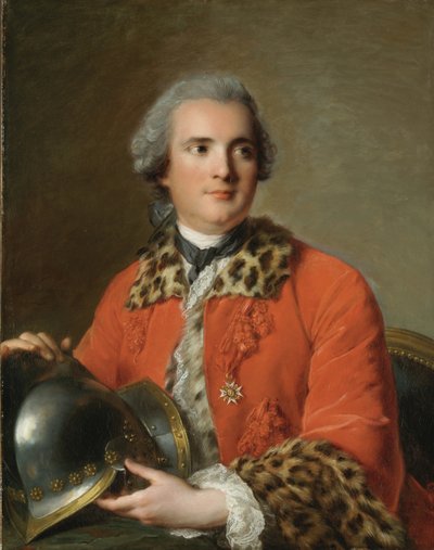 Portrait de Jean-Victor de Rochechouart de Mortemart 1712-1771, 1756 - Jean Marc Nattier
