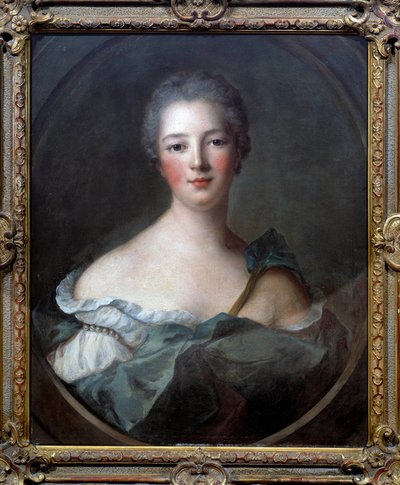 Portrait de Jeanne Antoinette Poisson, Marquise de Pompadour (dite Madame de Pompadour) - Jean Marc Nattier