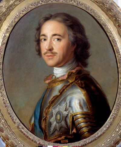 Portrait de Pierre Ier le Grand (1672-1725) tsar de Russie - Jean Marc Nattier