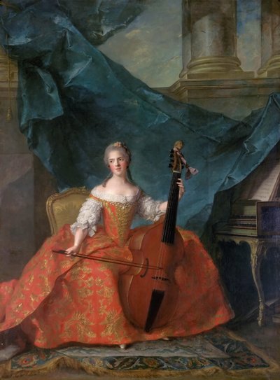 Princesse Anne Henriette de France, 1727-1752 - Jean Marc Nattier