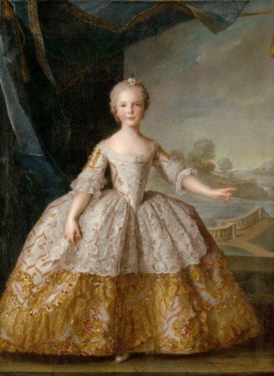 Princesse Isabelle de Parme enfant - Jean Marc Nattier