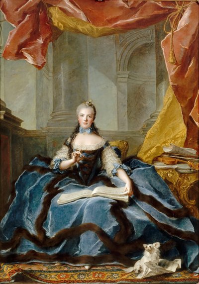 Princesse Marie Adélaïde de France 1732-1800 - Jean Marc Nattier
